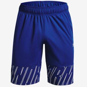 Mens Under Armour Baseline Speed Shorts Blue Multiple Sizes Graphic Shorts